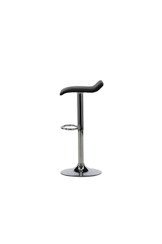 Venture Home Jonna Barstol 2-pack - Kromat stål / svart tyg