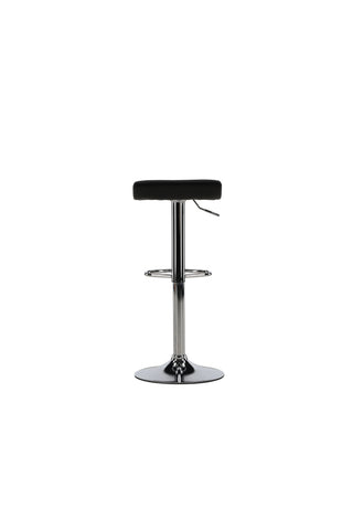 Venture Home Jonna Barstol 2-pack - Kromat stål / svart tyg