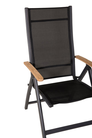Panama Light 5-pos Stol 2-pack Svart / Svart