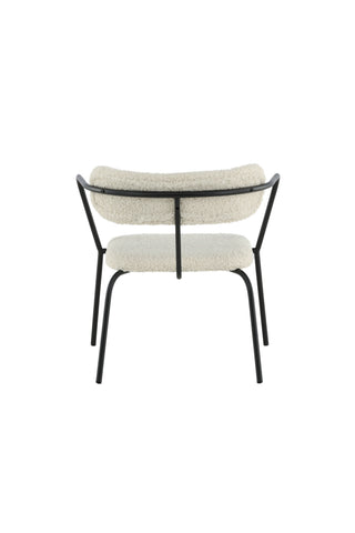 Duffy Enkelsoffa - Svart / Offwhite Teddy
