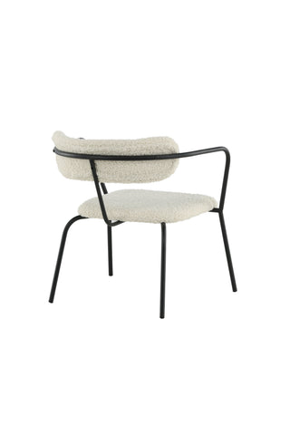 Duffy Enkelsoffa - Svart / Offwhite Teddy