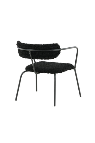Duffy Enkelsoffa - Svart / Svart Teddy