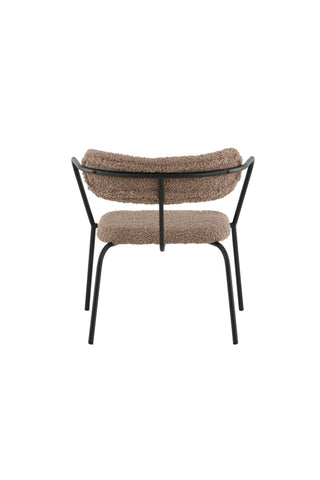 Duffy Enkelsoffa - Svart / Brun Teddy