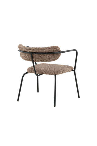 Duffy Enkelsoffa - Svart / Brun Teddy