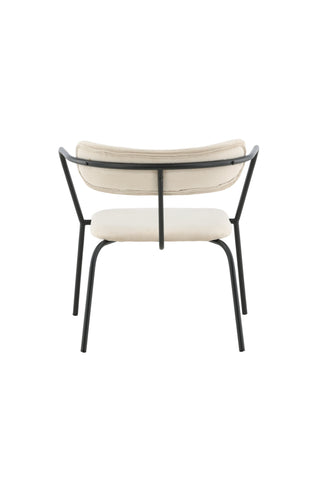 Duffy Enkelsoffa - Svart / Beige sammet
