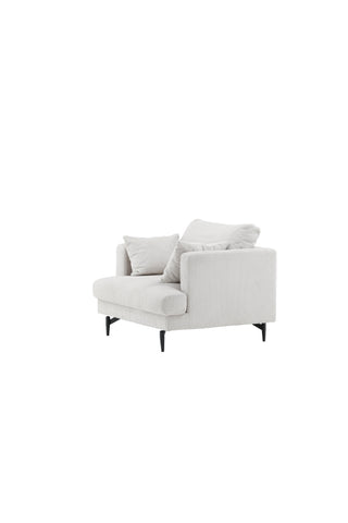 Sofia Enkelsoffa - Svart / Beige Manchester