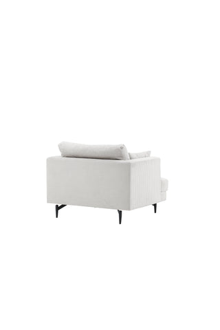 Sofia Enkelsoffa - Svart / Beige Manchester