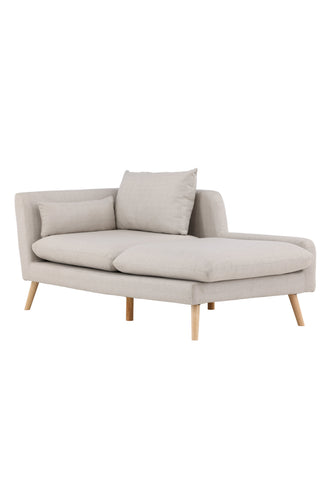 Venture Home Tacoma Sofa - Lätt trälook / Linnetyg