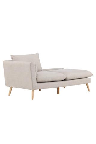 Venture Home Tacoma Sofa - Lätt trälook / Linnetyg