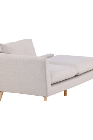 Venture Home Tacoma Sofa - Lätt trälook / Linnetyg