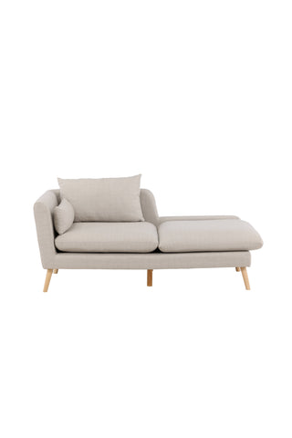 Venture Home Tacoma Sofa - Lätt trälook / Linnetyg
