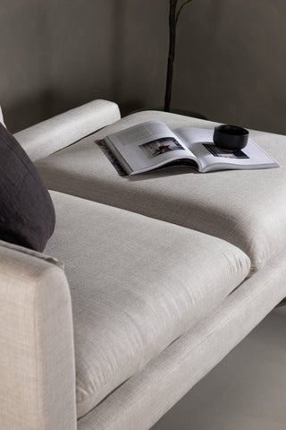 Venture Home Tacoma Sofa - Lätt trälook / Linnetyg