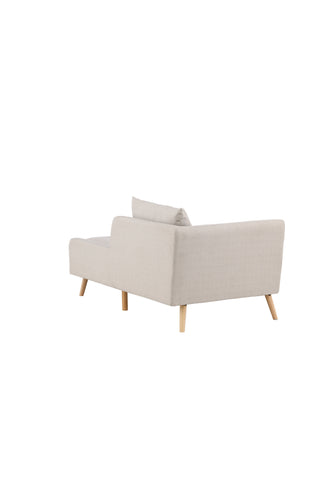 Venture Home Tacoma Sofa - Lätt trälook / Linnetyg