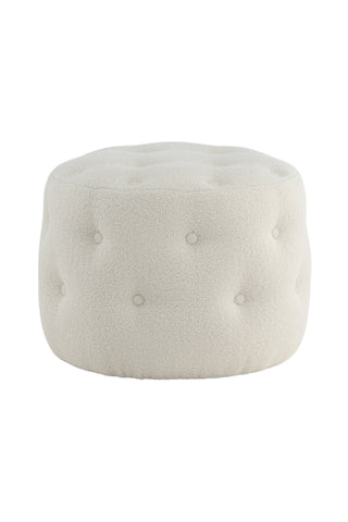Benjamin Pouf - / Offwhite Teddy