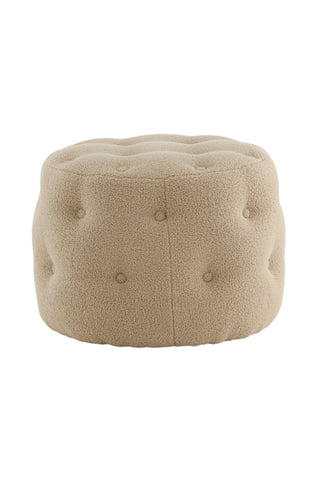 Benjamin Pouf - / Beige Teddy