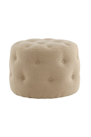 Benjamin Pouf - / Beige Teddy