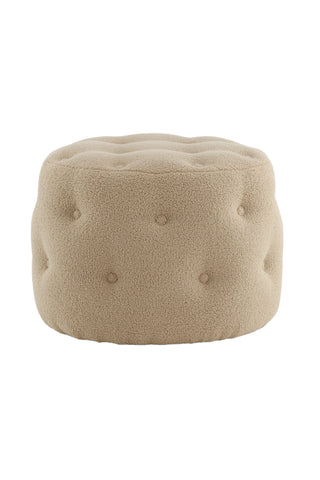 Benjamin Pouf - / Beige Teddy