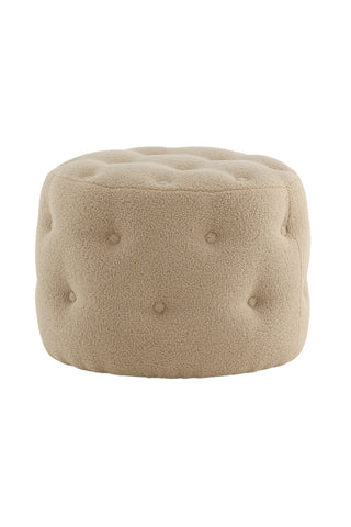 Benjamin Pouf - / Beige Teddy