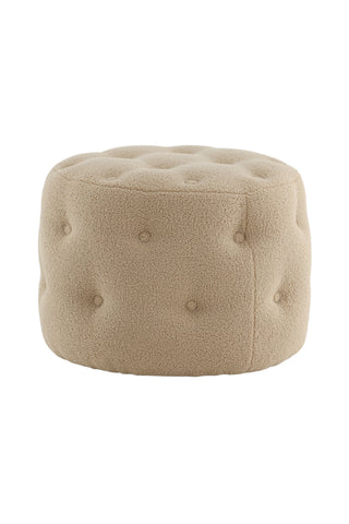 Benjamin Pouf - / Beige Teddy