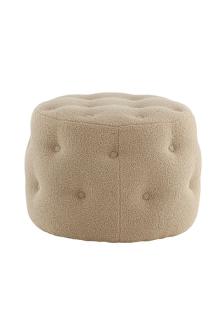 Benjamin Pouf - / Beige Teddy