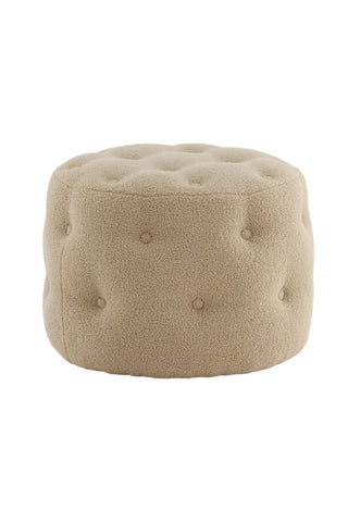 Benjamin Pouf - / Beige Teddy