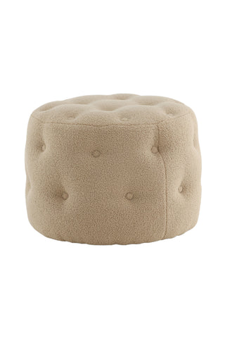 Benjamin Pouf - / Beige Teddy