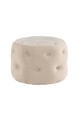 Benjamin Puff - / Beige sammet