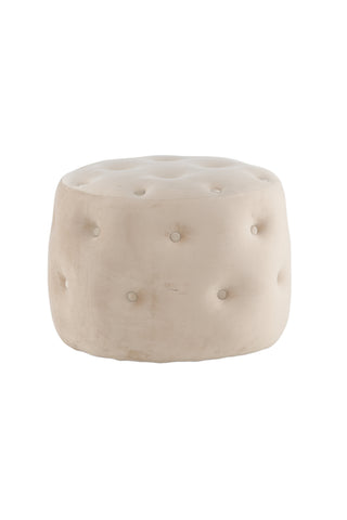 Benjamin Puff - / Beige sammet