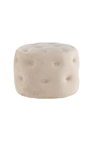 Benjamin Puff - / Beige sammet