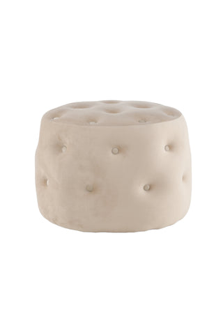 Benjamin Puff - / Beige sammet