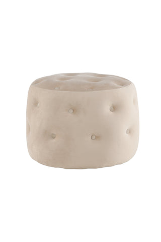Benjamin Puff - / Beige sammet