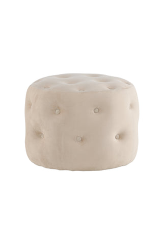 Benjamin Puff - / Beige sammet
