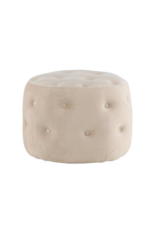 Benjamin Puff - / Beige sammet