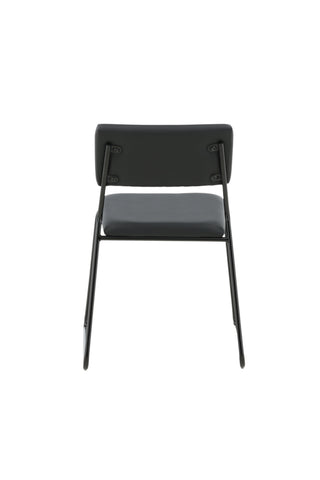 Kenth Stol 2-pack - Svart / Svart PU