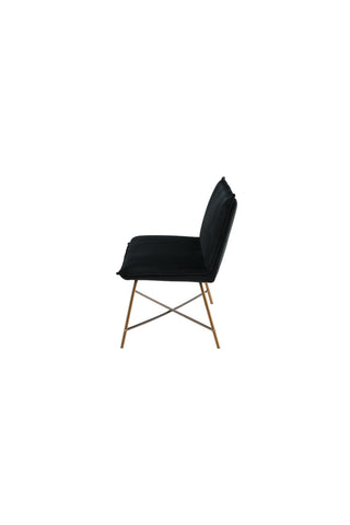 Petra Soffa - Distressed Copper / Black Velvet