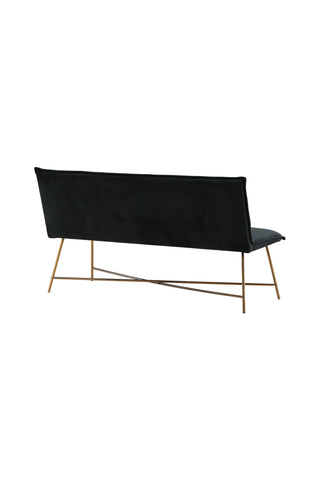 Petra Soffa - Distressed Copper / Black Velvet