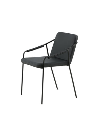 Tvist Stol 2-pack - Svart / Svart PU