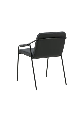 Tvist Stol 2-pack - Svart / Svart PU