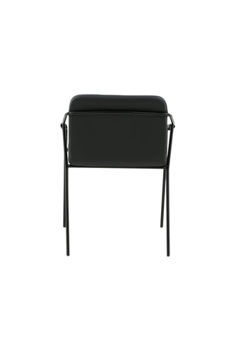 Tvist Stol 2-pack - Svart / Svart PU