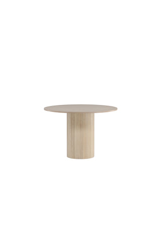 Bianca Runt Matbord - White Wash / White Wash Faner