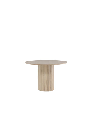Bianca Runt Matbord - White Wash / White Wash Faner