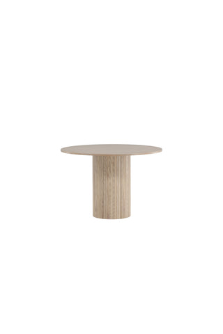 Bianca Runt Matbord - White Wash / White Wash Faner