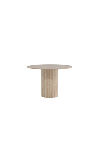 Bianca Runt Matbord - White Wash / White Wash Faner