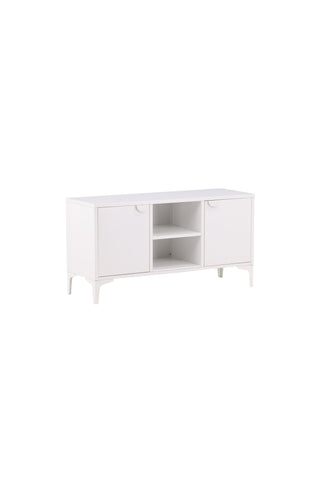 Venture Home Piring TV-bänk - Vit / Vit