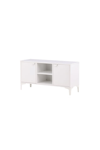 Venture Home Piring TV-bänk - Vit / Vit