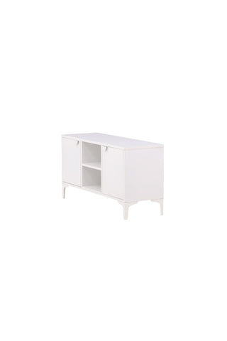 Venture Home Piring TV-bänk - Vit / Vit