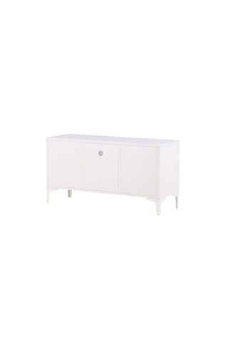 Venture Home Piring TV-bänk - Vit / Vit