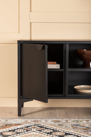 Venture Home Piring TV-ställ - Svart / Svart