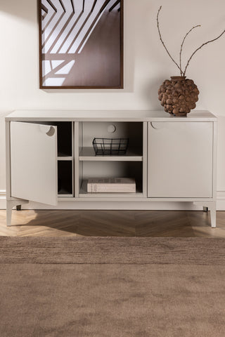 Venture Home Piring TV-bänk - Beige / Beige