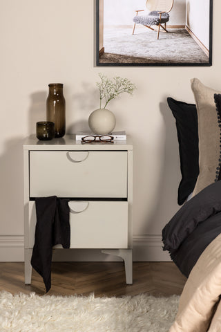 Venture Home Piring 2 lådor - Beige/ Beige